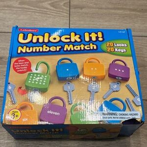 Unlock It! Number Match Toy by Lakeshore